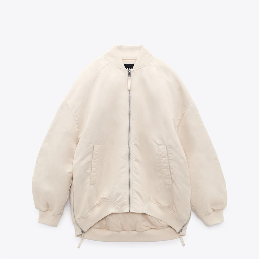 Water repellent bomber jacket